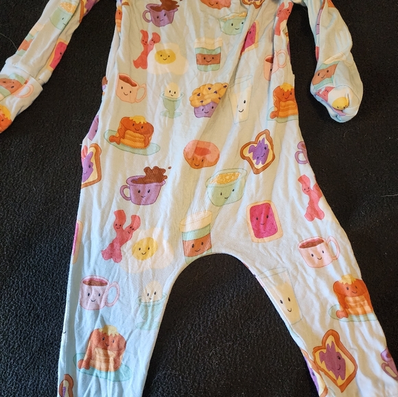 Long sleeve breakfast club Ready Set Romper 6-12 months - Picture 2 of 3